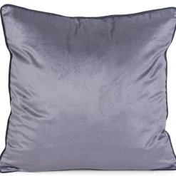 Nimara Gabi pyntepude - Sølvgrå velour 45x45 cm* Puder|Puder