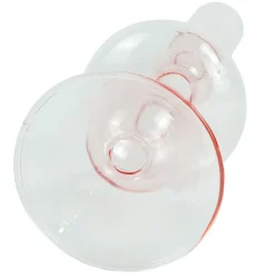 Nimara Gracie glas lysestage lyserød 18 cm* Lysestager