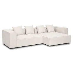 Nimara Hailey - Højrevendt chaiselong modulsofa i beige med 2 moduler L: 294 X D: 148 X H: 65 cm* Sofaer
