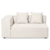 Nimara Hailey - Højrevendt chaiselong modulsofa i beige med 3 moduler L: 415 X D: 148 X H: 65 cm* Sofaer
