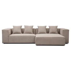 Nimara Hailey - Højrevendt chaiselong modulsofa i sand med 2 moduler L: 294 X D: 148 X H: 65 cm* Sofaer