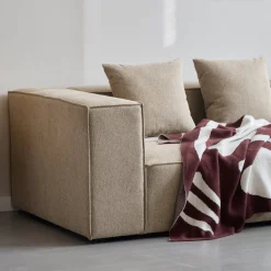 Nimara Hailey - Højrevendt chaiselong modulsofa i sand med 2 moduler L: 294 X D: 148 X H: 65 cm* Sofaer