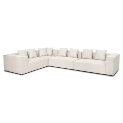 Nimara Hailey - Hjørnesofa modulsofa i beige med 4 moduler (Opstilling 1) L: 368 X D: 247 X H: 65 cm* Sofaer