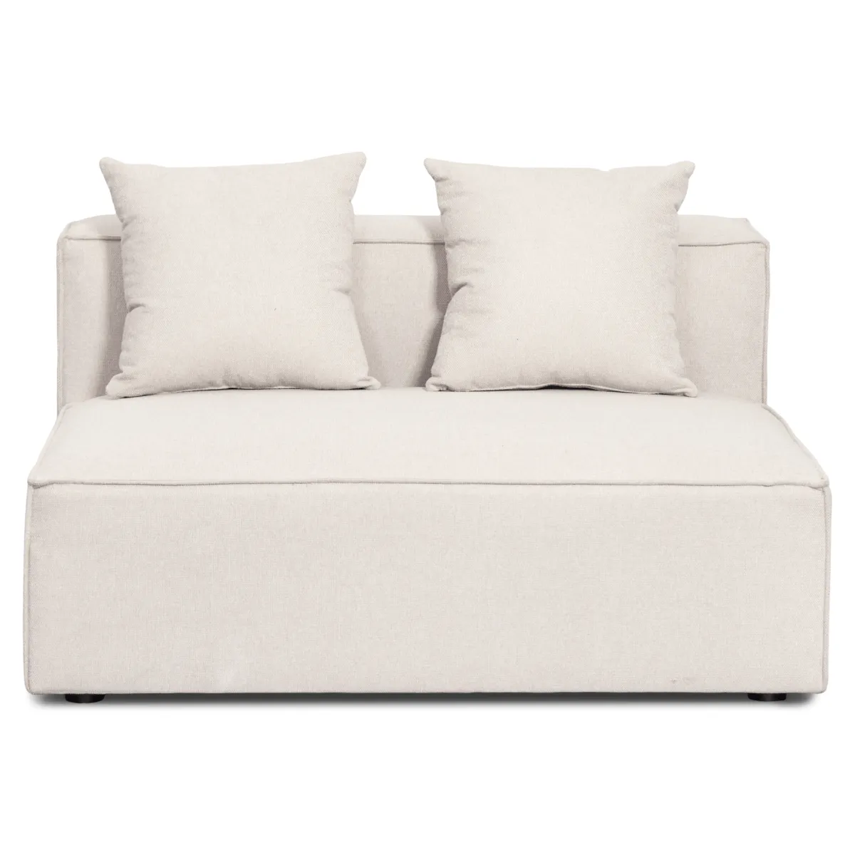 Nimara Hailey - Hjørnesofa modulsofa i beige med 4 moduler (Opstilling 1) L: 368 X D: 247 X H: 65 cm* Sofaer
