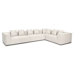 Nimara Hailey - Hjørnesofa modulsofa i beige med 4 moduler (Opstilling 2) L: 368 X D: 247 X H: 65 Cm* Sofaer