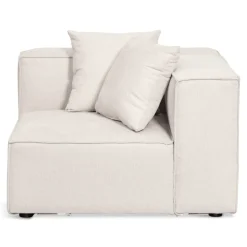 Nimara Hailey - Hjørnesofa modulsofa i beige med 4 moduler (Opstilling 2) L: 368 X D: 247 X H: 65 Cm* Sofaer