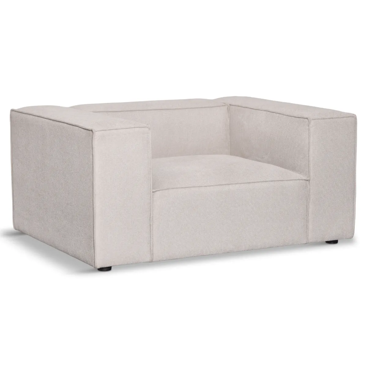 Nimara Hailey lænestol i beige L: 136 X D: 100 X H: 64 Cm* Sofaer|Lænestole