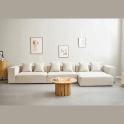 Nimara Hailey midtermodul i beige L: 121 X D: 100 X H: 65 cm* Sofaer