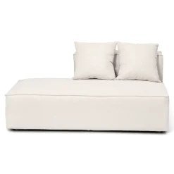 Nimara Hailey modul med halvt ryglæne venstrevendt i beige L: 148 x D: 100 x H: 65 cm* Sofaer