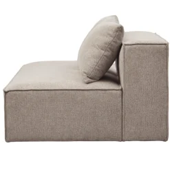 Nimara Hailey modul med halvt ryglæne venstrevendt i sand L:148 x D: 100 x H: 65 cm* Sofaer