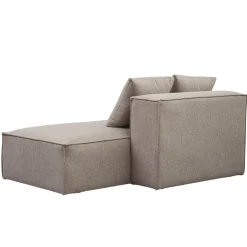 Nimara Hailey modul med halvt ryglæne højrevendt i sand L: 148 x D: 100 x H: 65 cm* Sofaer