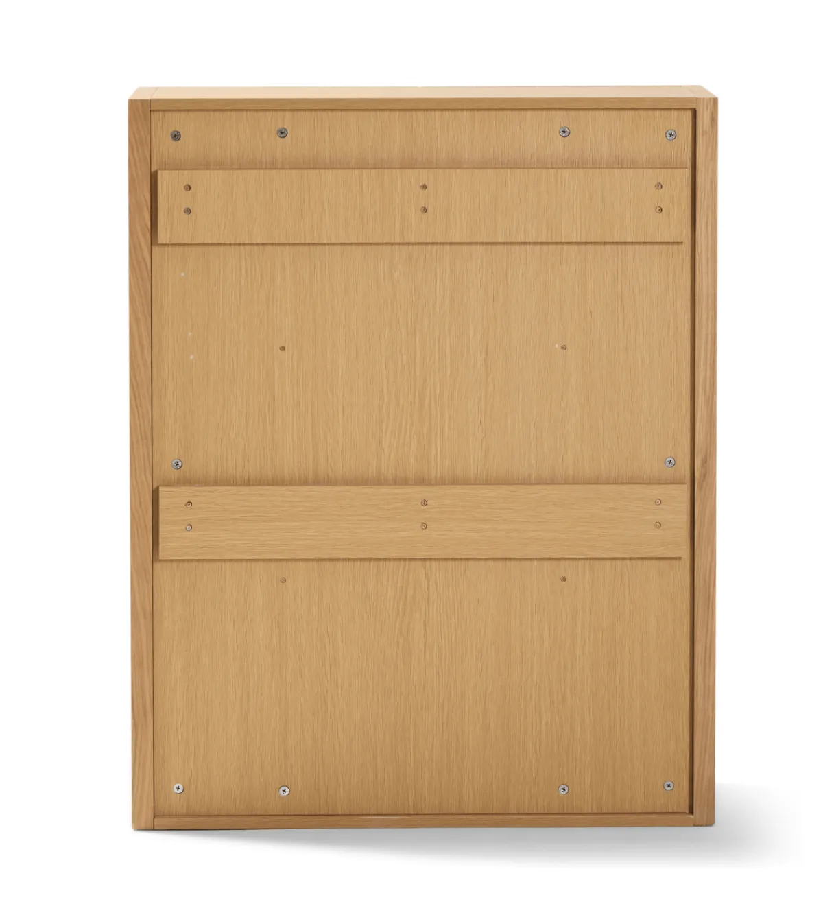 Nimara Havana væghængt vitrineskab i eg 100x80x35 cm* Vitrineskabe|Vitrineskabe