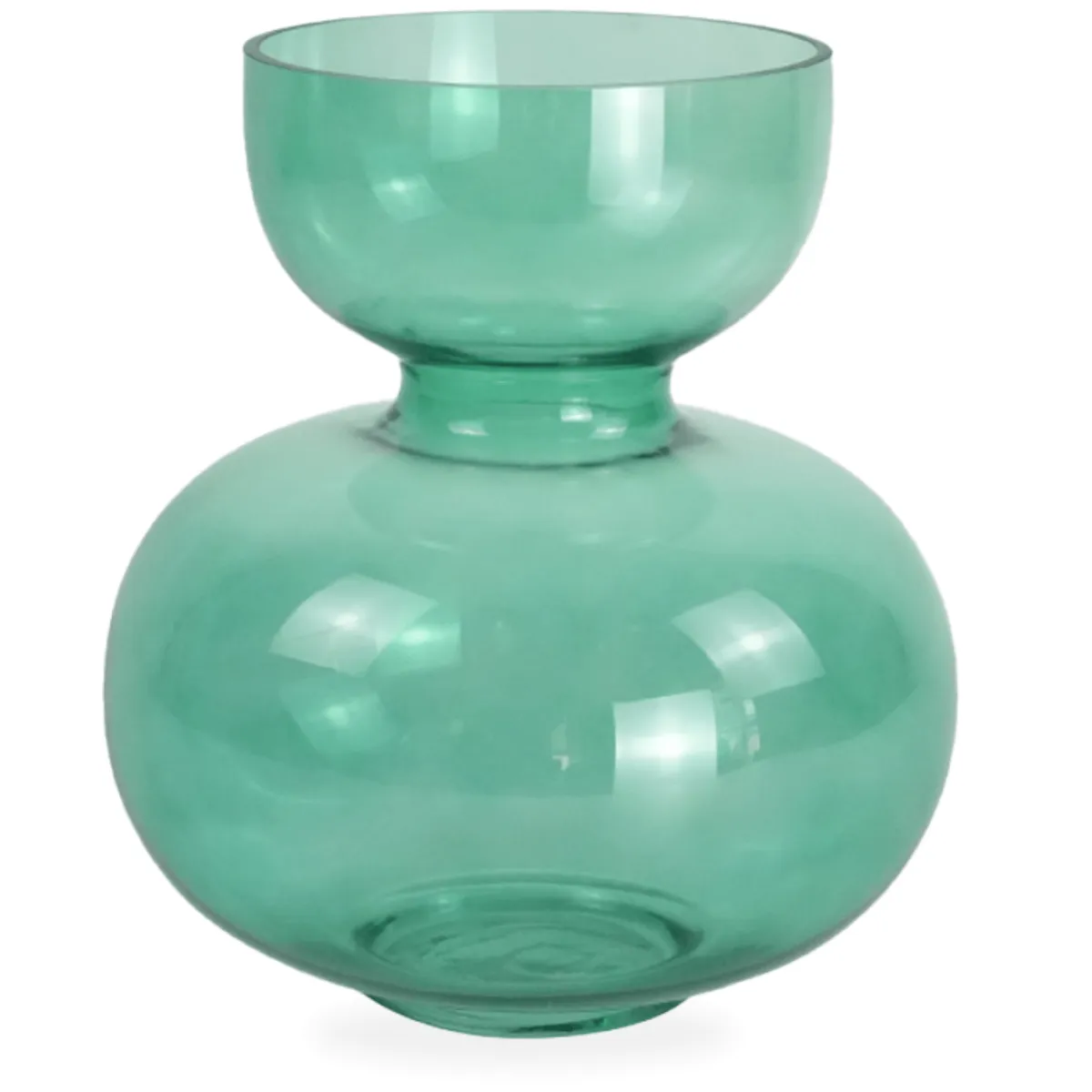 Nimara Hazel glasvase grøn 25 cm* Vaser