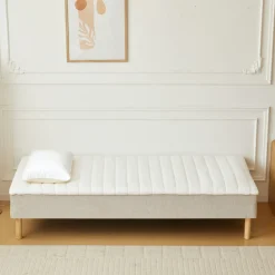Nimara Henry hvid topmadras i PU-skum 90x200x4 cm* Alle Madrasser|Topmadrasser
