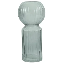 Nimara Hera glas vase grå 23 cm* Vaser