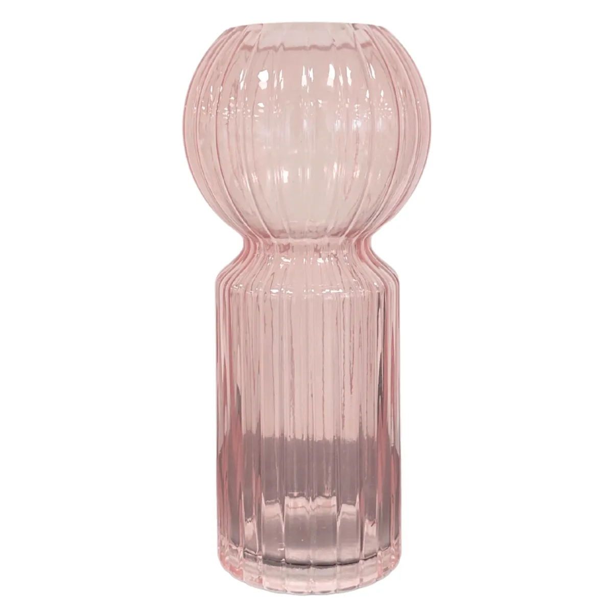 Nimara Hera glasvase lyserød 23 cm* Vaser