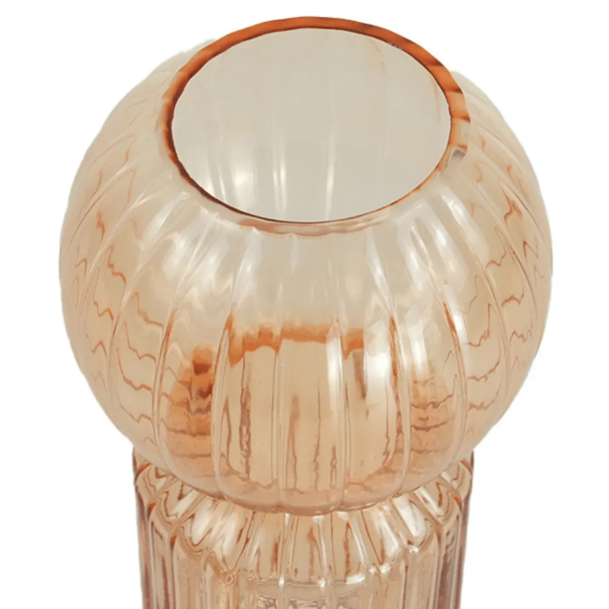 Nimara Hera glasvase ravfarvet 23 cm* Vaser