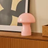 Nimara Ida Mushroom LED lampe lyserød 24 cm* Bordlamper