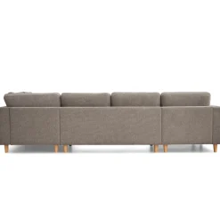 Nimara Jennifer venstrevendt u-sofa i sand med chaiselong - L: 300 x D: 208 x H: 82 cm* Sofaer