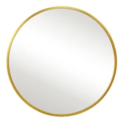 Nimara Julia rundt spejl med messing/guld ramme Ø50 cm* Spejle