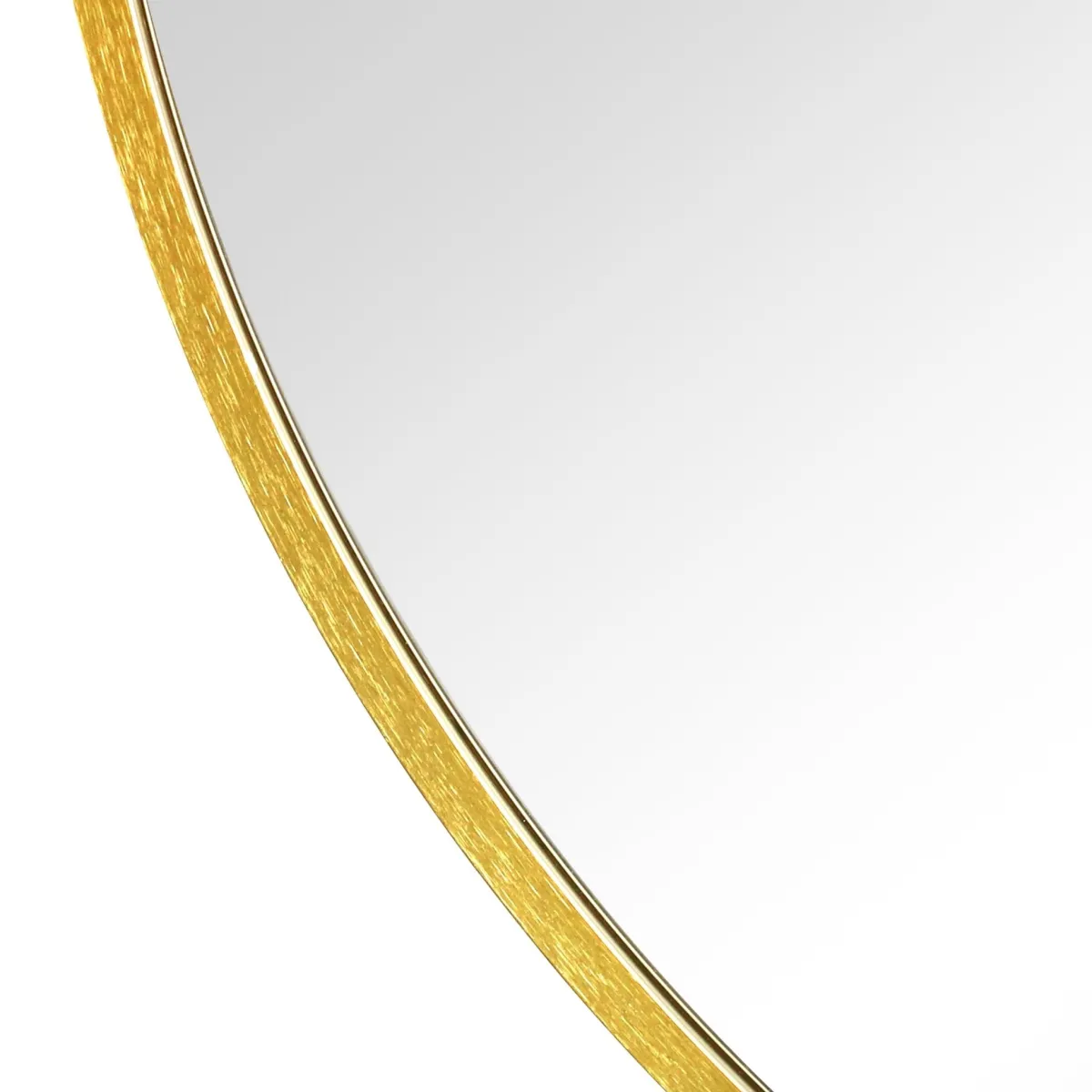 Nimara Julia rundt spejl med messing/guld ramme Ø50 cm* Spejle
