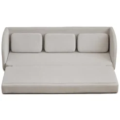 Nimara Katarina foldbar sovesofa beige L: 217 x D: 77/145 x H: 75 cm* Sofaer|Sovesofaer