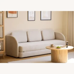 Nimara Katarina foldbar sovesofa beige L: 217 x D: 77/145 x H: 75 cm* Sofaer|Sovesofaer