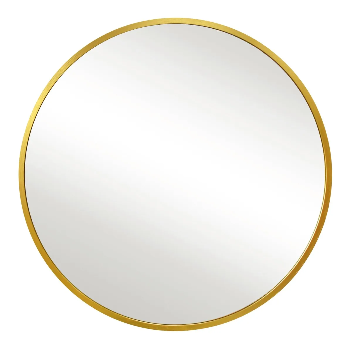 Nimara Kaya rundt spejl med messing/guld ramme Ø70 cm* Spejle