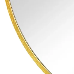 Nimara Kaya rundt spejl med messing/guld ramme Ø70 cm* Spejle