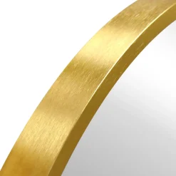 Nimara Kaya rundt spejl med messing/guld ramme Ø70 cm* Spejle