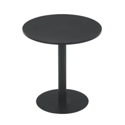 Nimara Lara sort rundt cafebord Ø70 cm* Spiseborde