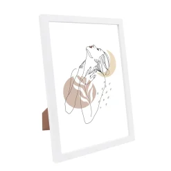 Nimara Lea billedramme 21x30 cm hvid* Billedrammer