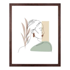 Nimara Lea billedramme 40x50 cm røget træ* Billedrammer