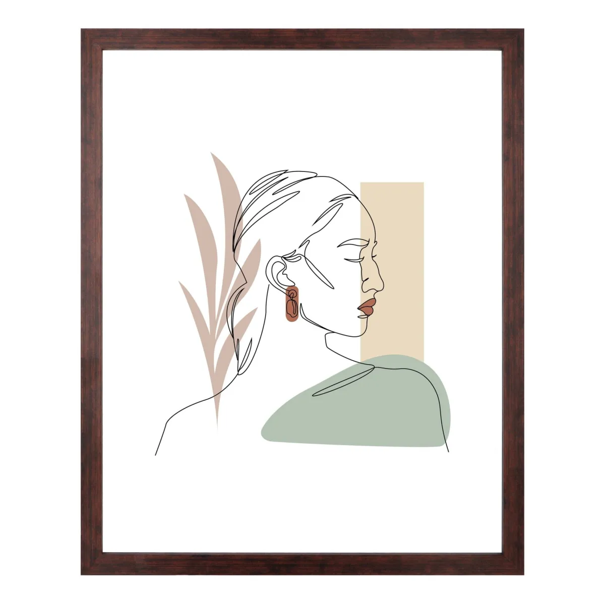 Nimara Lea billedramme 40x50 cm røget træ* Billedrammer