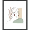 Nimara Lea billedramme 40x50 cm sort* Billedrammer
