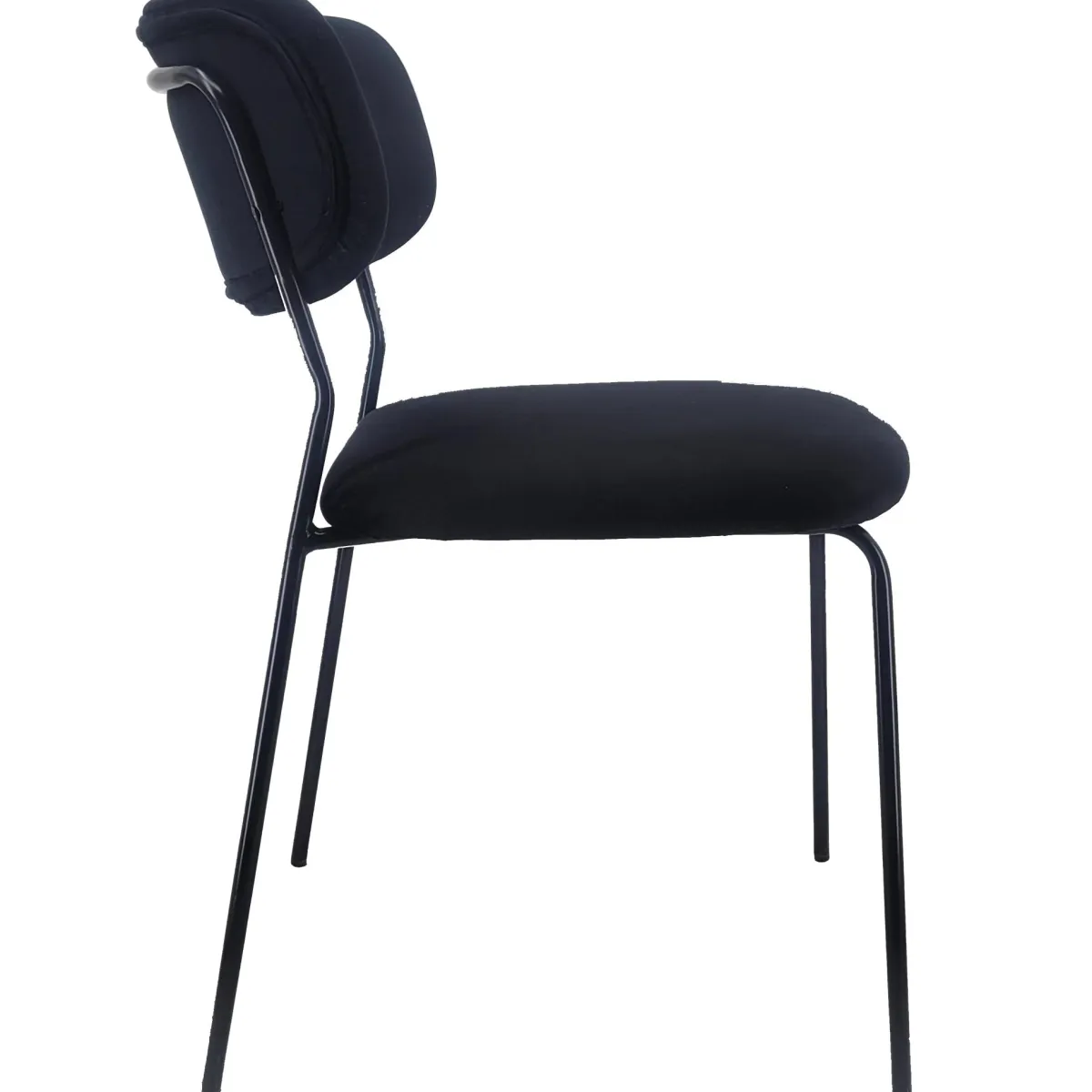 Nimara Lucia spisebordsstol - sort velour* Spisebordsstole