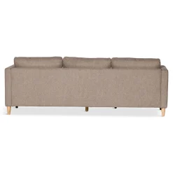 Nimara Lulu - Højrevendt og venstrevendt vendbar chaiselong sofa i sand - L: 215 x D: 82 x H: 78 cm* Sofaer