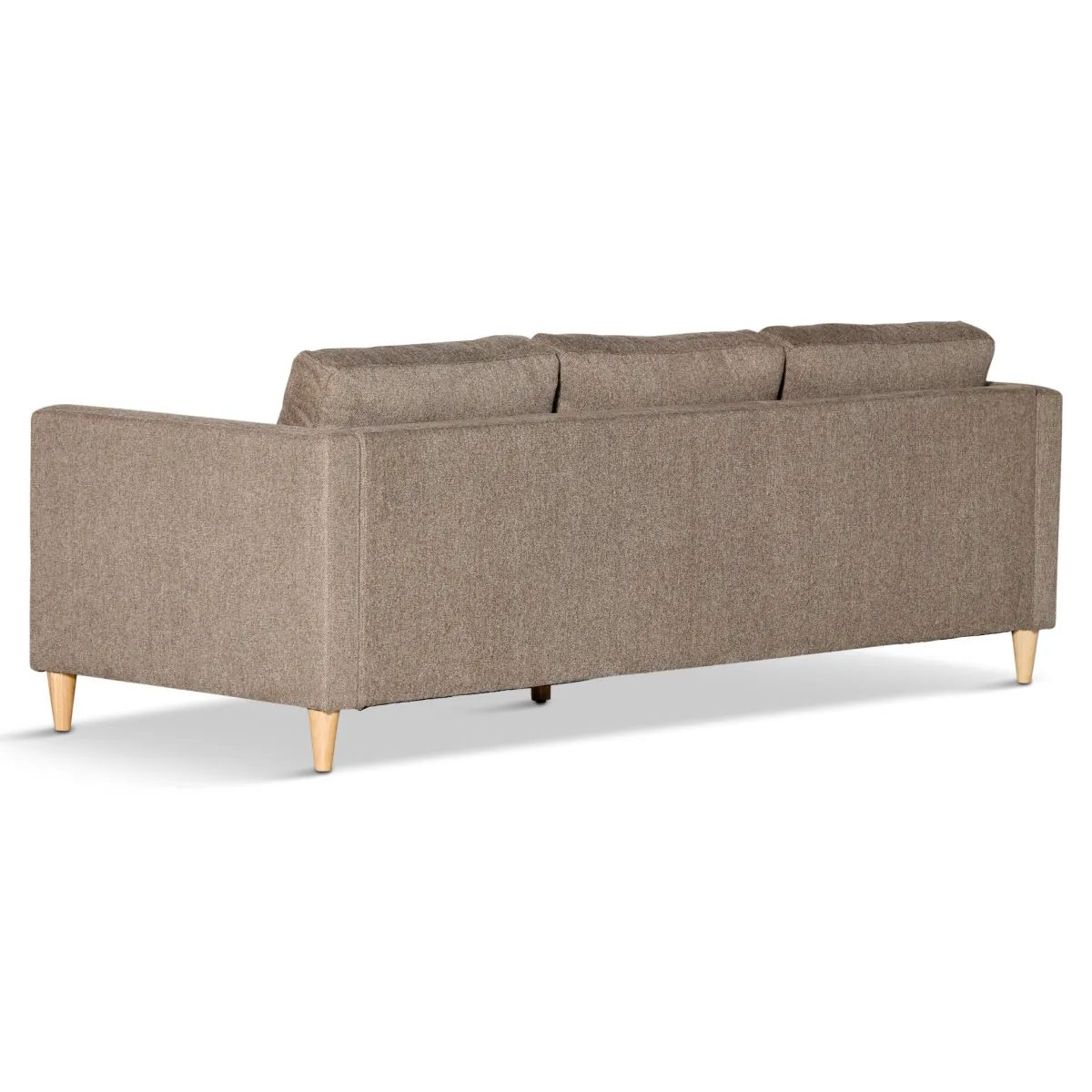 Nimara Lulu - Højrevendt og venstrevendt vendbar chaiselong sofa i sand - L: 215 x D: 82 x H: 78 cm* Sofaer