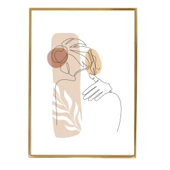 Nimara Lyra Billedramme 50x70 cm guld* Billedrammer