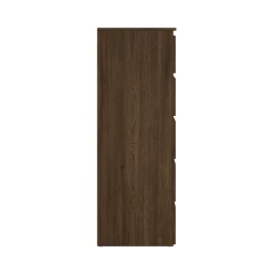 Nimara Maise kommode H:114 x B:65 x D:41 cm med 5 skuffer i røget egelook* Kommoder|Kommoder