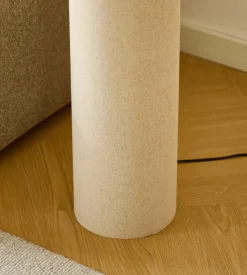 Nimara Mariah gulvlampe med lampeskærm i linned 145 x 50 cm* Bordlamper|Gulvlampe