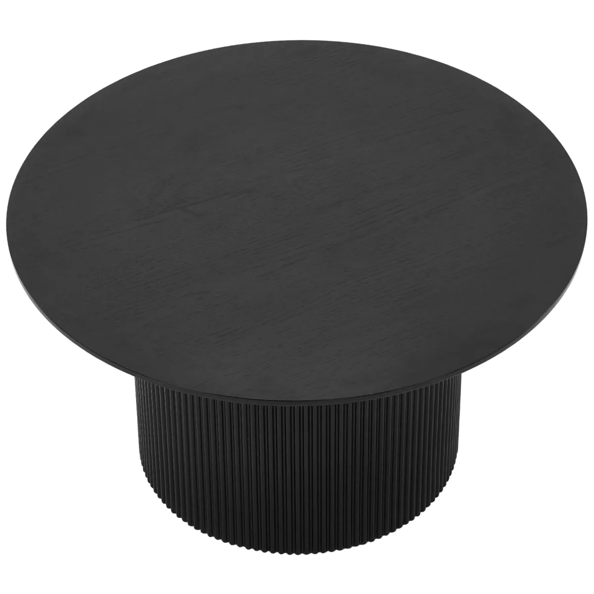 Nimara Martina sofabord i sort melamin Ø80 cm* Sofaborde
