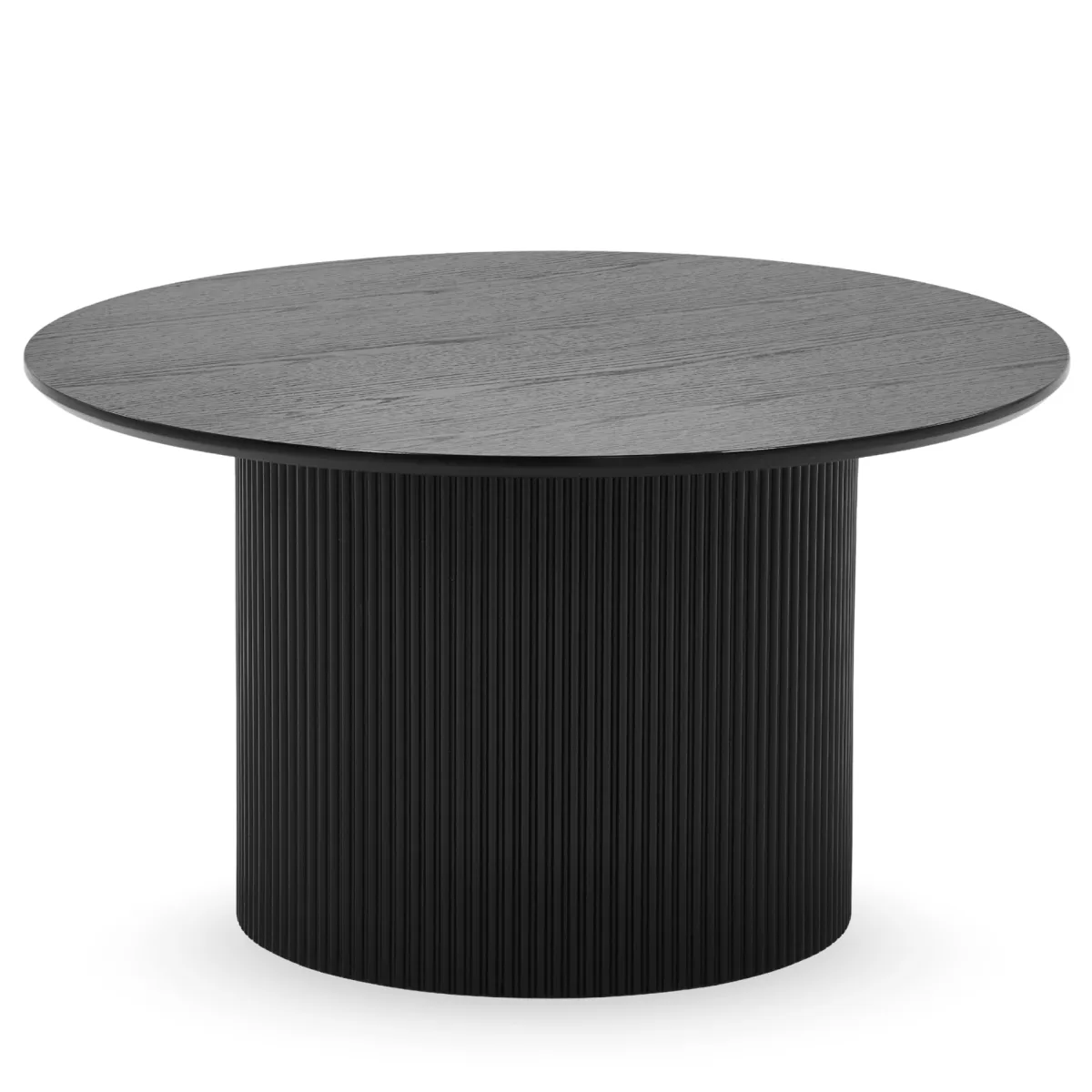 Nimara Martina sofabord i sort melamin Ø80 cm* Sofaborde