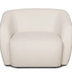 Nimara Melisa - lænestol i hvid boucle B: 92 D: 84 H: 66 cm* Sofaer|Lænestole