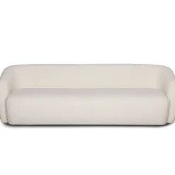 Nimara Melisa - 3 personers sofa i hvid boucle L: 220 x D: 84 x H: 66 cm* Sofaer|Sofaer