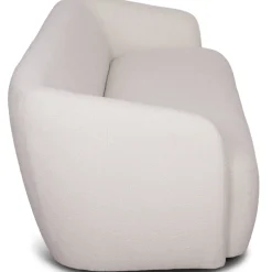 Nimara Melisa - 3 personers sofa i hvid boucle L: 220 x D: 84 x H: 66 cm* Sofaer|Sofaer