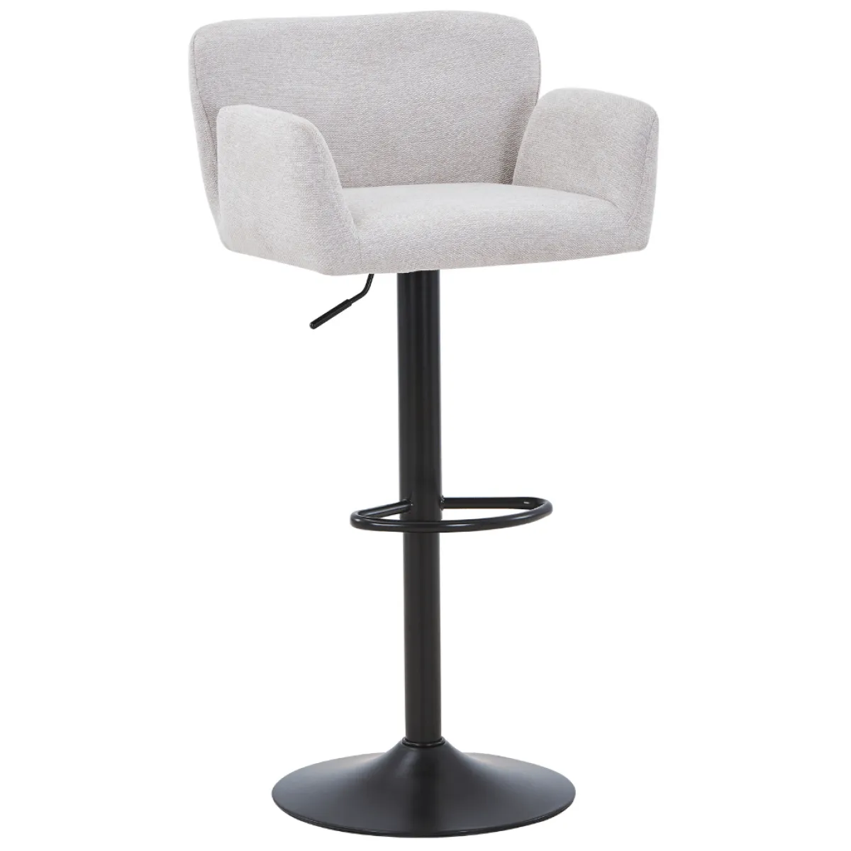 Nimara Melody Barstol - beige tekstil med justerbar højde og drejefunktion* Barstole