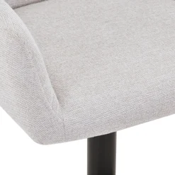 Nimara Melody Barstol - beige tekstil med justerbar højde og drejefunktion* Barstole