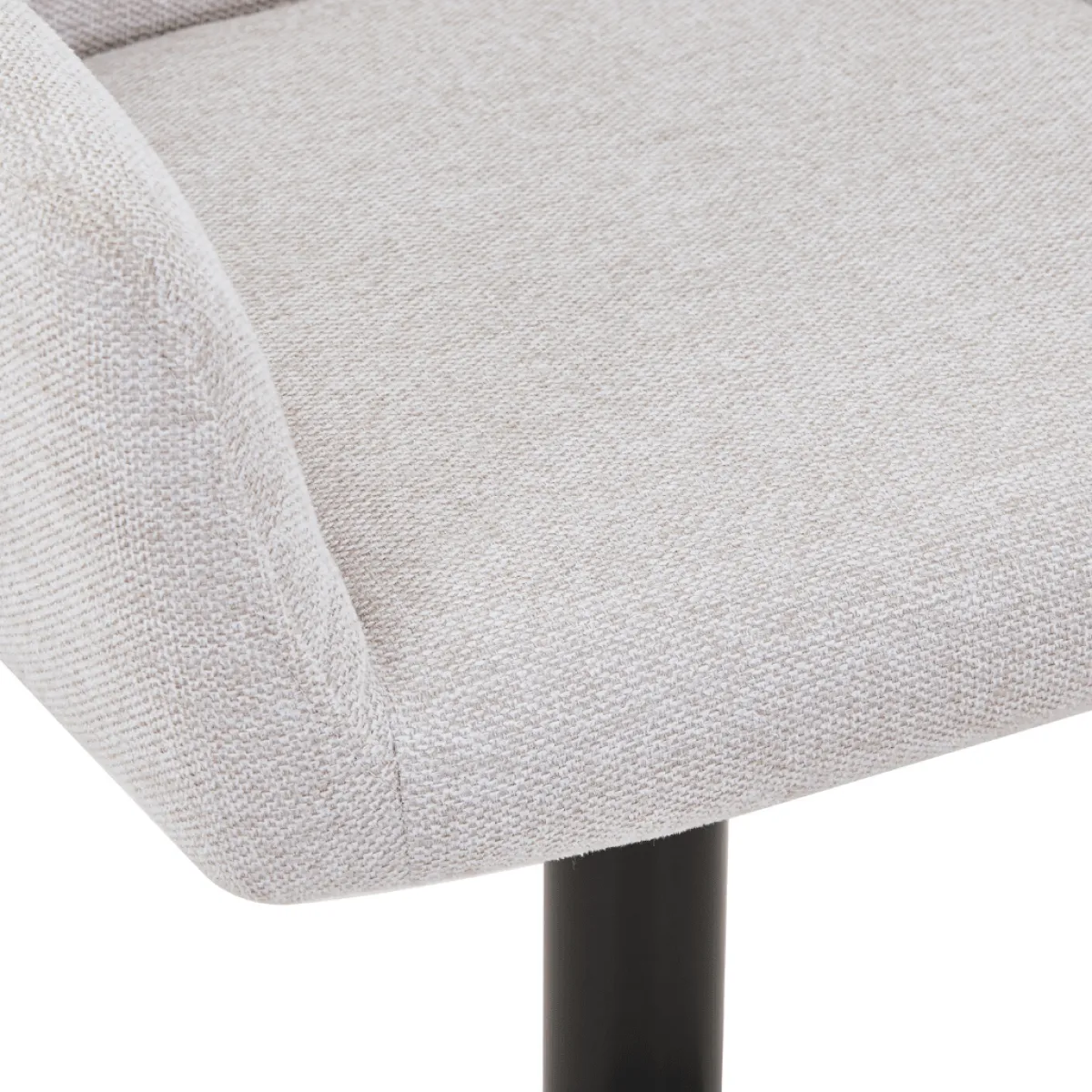 Nimara Melody Barstol - beige tekstil med justerbar højde og drejefunktion* Barstole