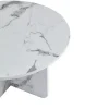 Nimara Mercy sofabord hvid marmor look Ø80 cm* Sofaborde
